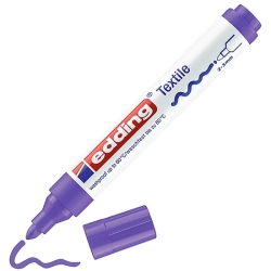 Marker EDDING tekstylny E-4500 2-3mm - fioletowy neon