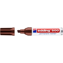 Marker EDDING permanentny E-500 2-7mm - brązowy