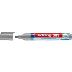 Marker EDDING do efektów na flipchartach E-385 - srebrnoszary