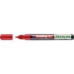 Marker EDDING olejowy na bazie wody E-51 1-2mm - czerwony