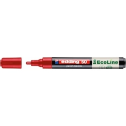 Marker EDDING olejowy na bazie wody E-50 2-3mm - czerwony