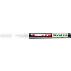 Marker EDDING olejowy na bazie wody E-51 1-2mm - biały