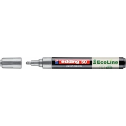 Marker EDDING olejowy na bazie wody E-50 2-3mm - srebrny