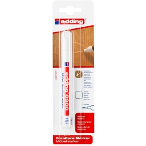 Marker EDDING do mebli E-8900 1,5-2mm blister - czysta biel