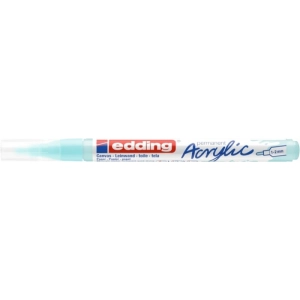 Marker EDDING akrylowy E-5300 1-2mm -   matowy niebieski pastel-257009