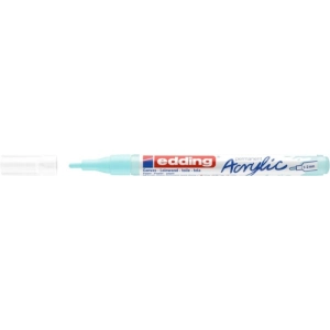 Marker EDDING akrylowy E-5300 1-2mm -   matowy niebieski pastel