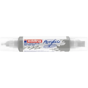 Marker EDDING akrylowy E-5400 3D podwójny 2-3mm , 5-10mm -  matowe srebro-257037
