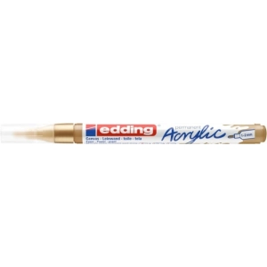 Marker EDDING akrylowy E-5300 1-2mm -   matowe bogate złoto-257060