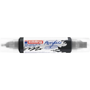 Marker EDDING akrylowy E-5400 3D podwójny 2-3mm , 5-10mm -  matowy czarny-257064