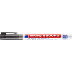 Marker EDDING do płyt CD/DVD E-8400 0,5-1mm zmywalny - czarny-257094