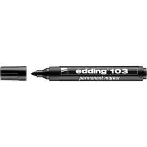 Marker EDDING permanentny E-103 - czarny