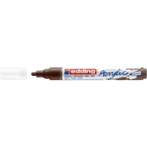 Marker EDDING akrylowy E-5100 2-3mm -   matowy czekoladowy brąz