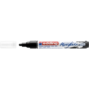 Marker EDDING akrylowy E-5100 2-3mm -   matowy czarny