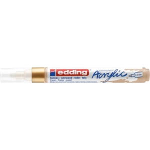 Marker EDDING akrylowy E-5100 2-3mm -   matowe bogate złoto-257166