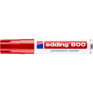Marker EDDING permanentny E-800 4-12mm - czerwony-257171