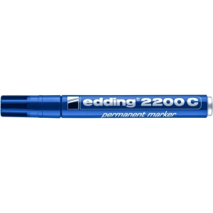 Marker EDDING permanentny E-2200C 1-5mm - niebieski