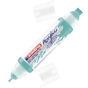 Marker EDDING akrylowy E-5400 3D podwójny 2-3mm , 5-10mm -  turkusowy-257181