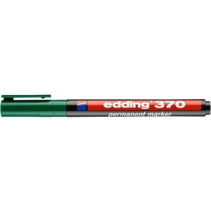 Marker EDDING permanentny E-370 1mm - zielony