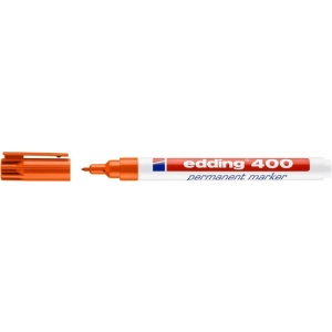 Marker EDDING permanentny E-400 1mm - pomarańczowy-257203