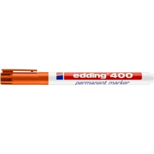 Marker EDDING permanentny E-400 1mm - pomarańczowy