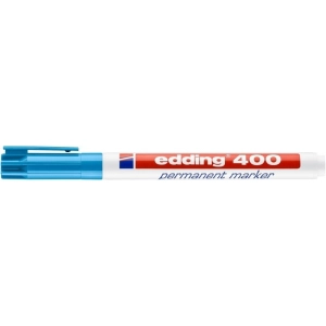 Marker EDDING permanentny E-400 1mm - błękitny