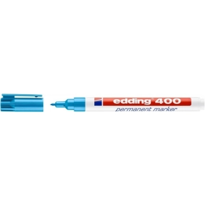 Marker EDDING permanentny E-400 1mm - błękitny-257211
