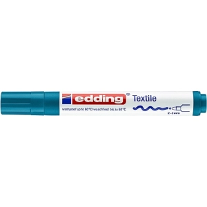 Marker EDDING tekstylny E-4500 2-3mm - błękit orientalny-257213