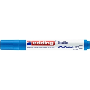 Marker EDDING tekstylny E-4500 2-3mm - niebieski jasny-257218