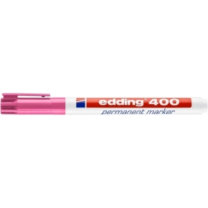 Marker EDDING permanentny E-400 1mm - różówy