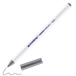 Marker EDDING pisak tekstylny E-4600 1mm - szary