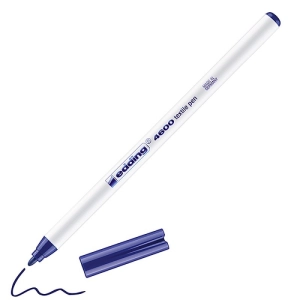 Marker EDDING pisak tekstylny E-4600 1mm - niebieski