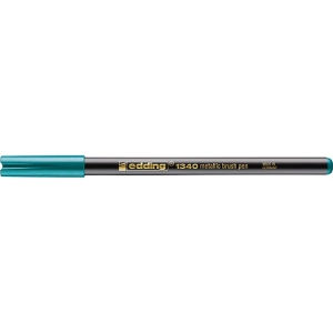 Marker EDDING pisak końcówka pędzelkowa E-1340 - metaliczny zielony-257296