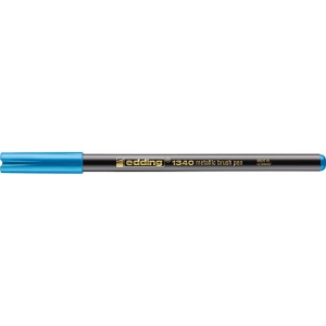 Marker EDDING pisak końcówka pędzelkowa E-1340 - metaliczny niebieski-257308