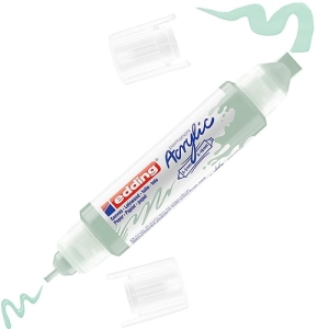 Marker EDDING akrylowy E-5400 3D podwójny 2-3mm , 5-10mm -  aksamitna mięta