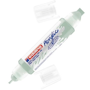 Marker EDDING akrylowy E-5400 3D podwójny 2-3mm , 5-10mm -  aksamitna mięta-257330