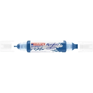 Marker EDDING akrylowy E-5400 3D podwójny 2-3mm , 5-10mm -  błękit gencjanowy-257411