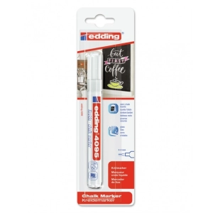 Marker EDDING kredowy E-4095 2-3mm - blister biały