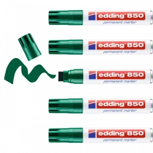 Marker EDDING permanentny E-850 5-15mm - zielony-257513