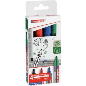 Marker EDDING do tablic E-363 1-5mm op.4 kolory mix-257725