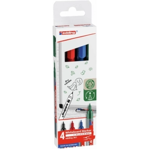 Marker EDDING do tablic E-361 1mm op.4 kolory mix-257748
