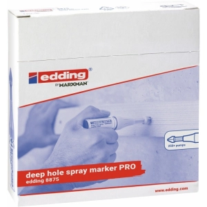 Marker EDDING w spreju do głębokich otworów E-8875 pro - pudełko zielony neon-257808