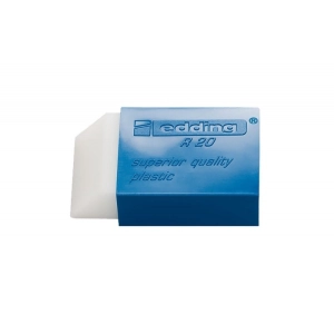 Gumka EDDING do ścierania E-R20 op.2 blister - biała-257819