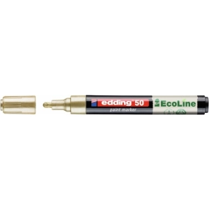 Marker EDDING olejowy na bazie wody E-50 2-3mm - złoty