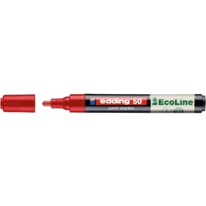 Marker EDDING olejowy na bazie wody E-50 2-3mm - czerwony