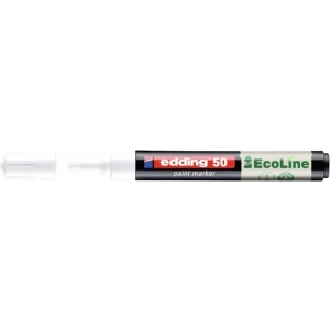 Marker EDDING olejowy na bazie wody E-50 2-3mm - biały