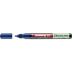 Marker EDDING olejowy na bazie wody E-51 1-2mm - niebieski