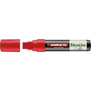 Marker EDDING olejowy na bazie wody E-52 4-15mm - czerwony