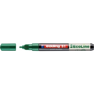 Marker EDDING olejowy na bazie wody E-51 1-2mm - zielony