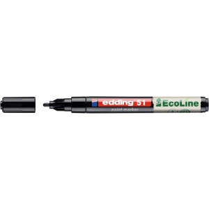 Marker EDDING olejowy na bazie wody E-51 1-2mm - czarny