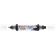 Marker EDDING akrylowy E-5400 3D podwójny 2-3mm , 5-10mm -  matowy czarny
